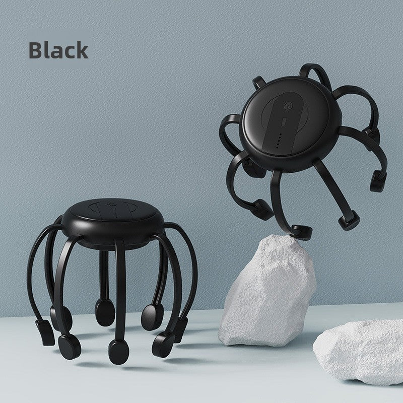 Octopus head massager
