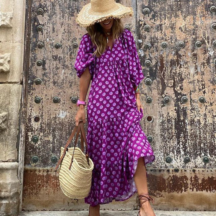 Solange Long Sleeve Maxi Dress