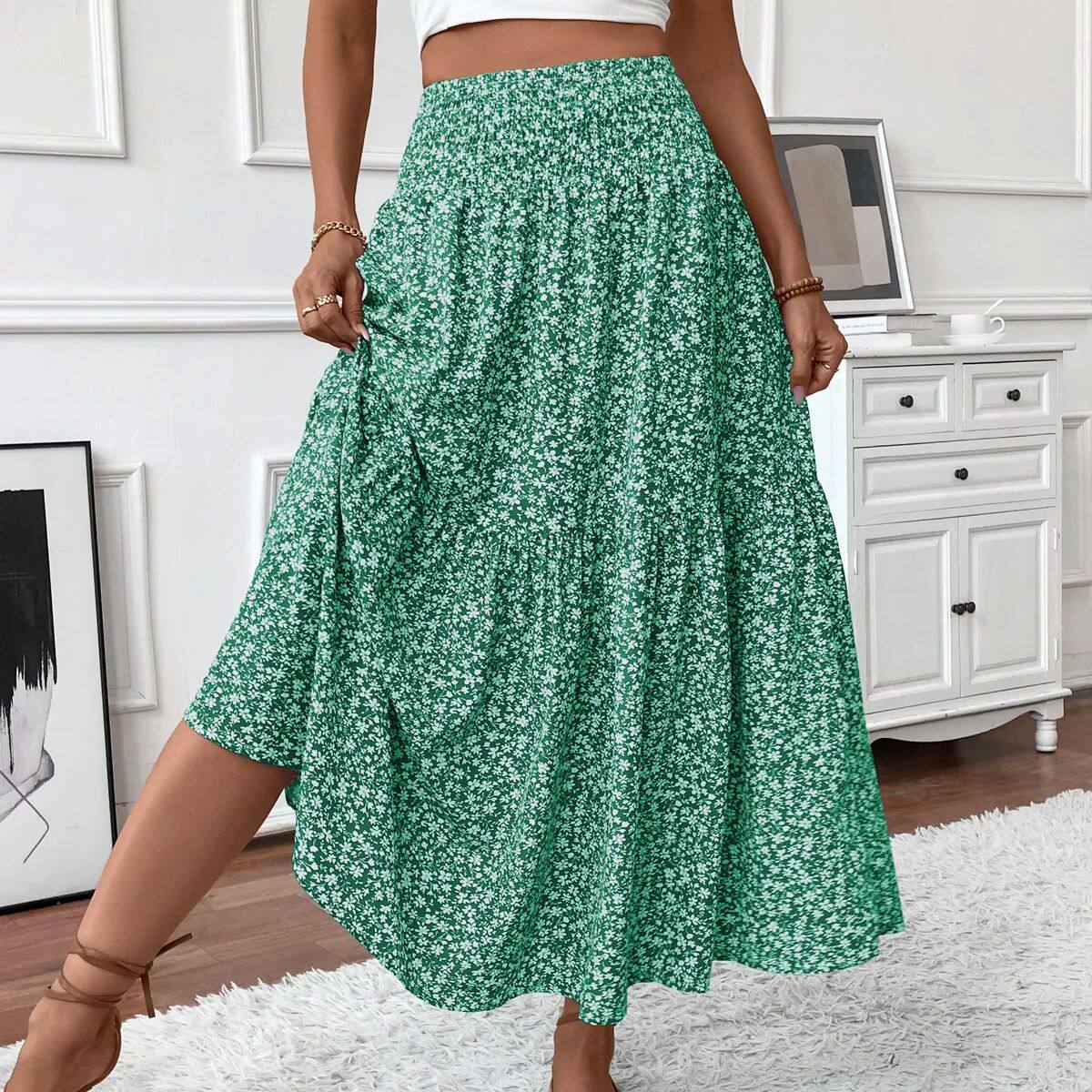 Flora High Waist Skirt