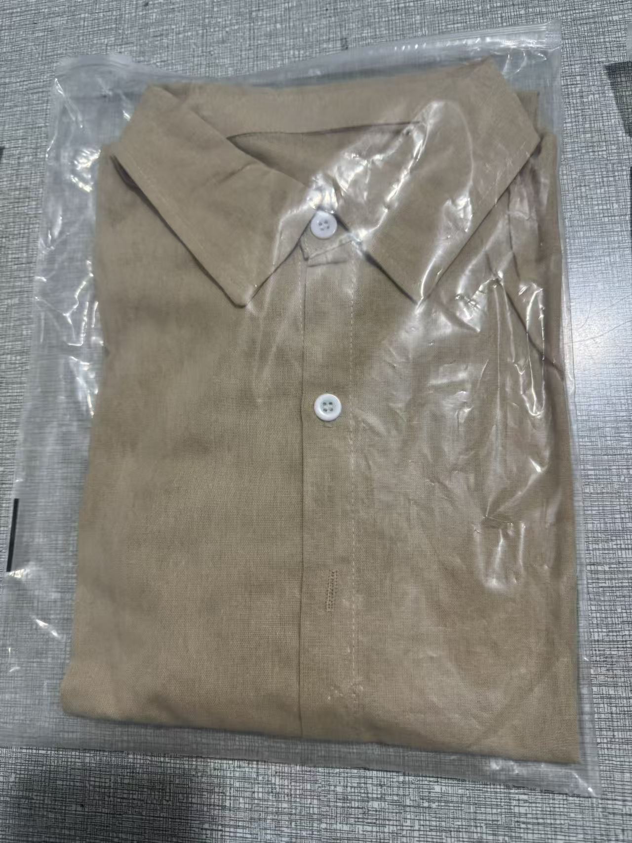 Easy Care cotton-linen shirt