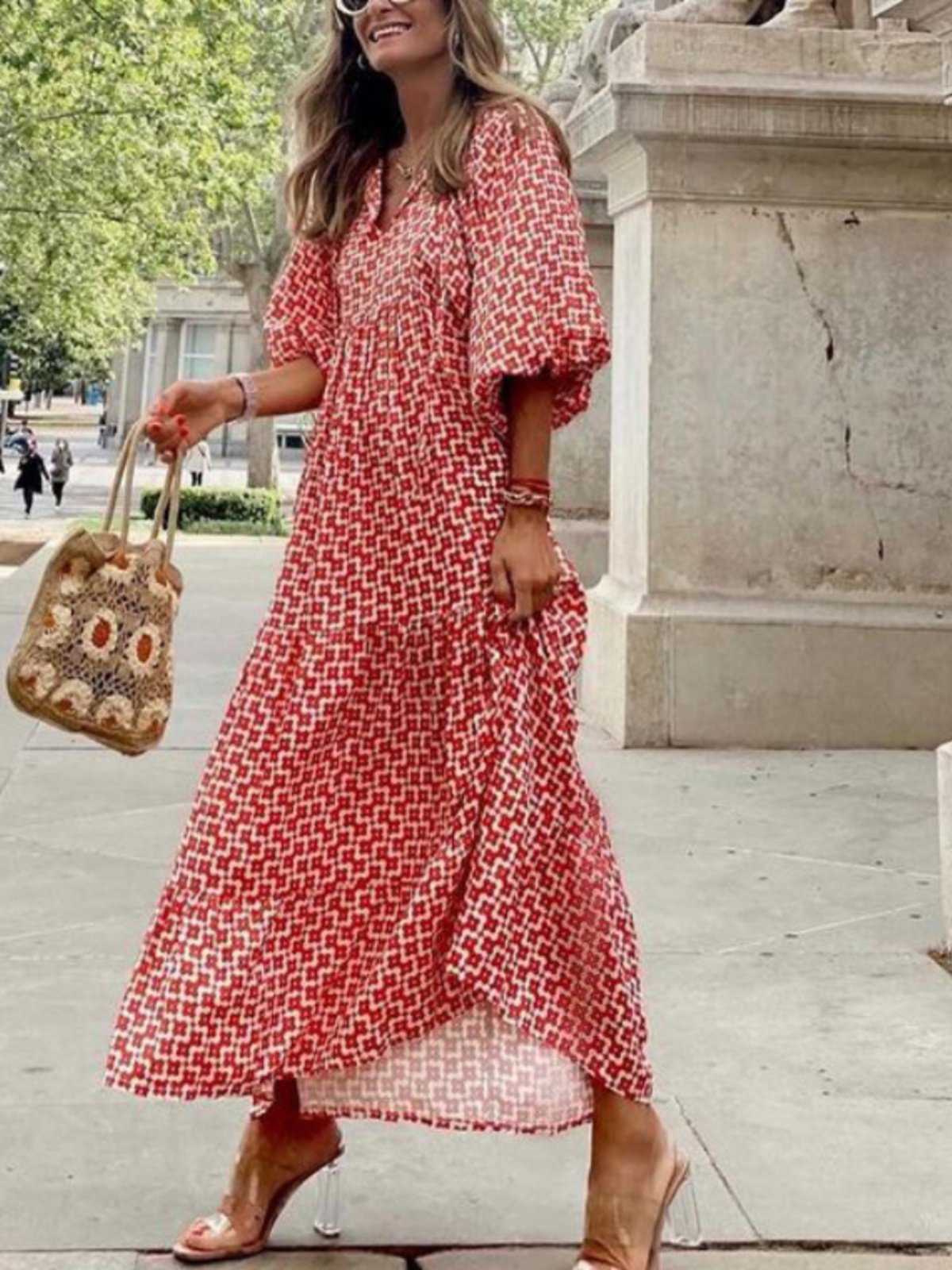 Solange Long Sleeve Maxi Dress