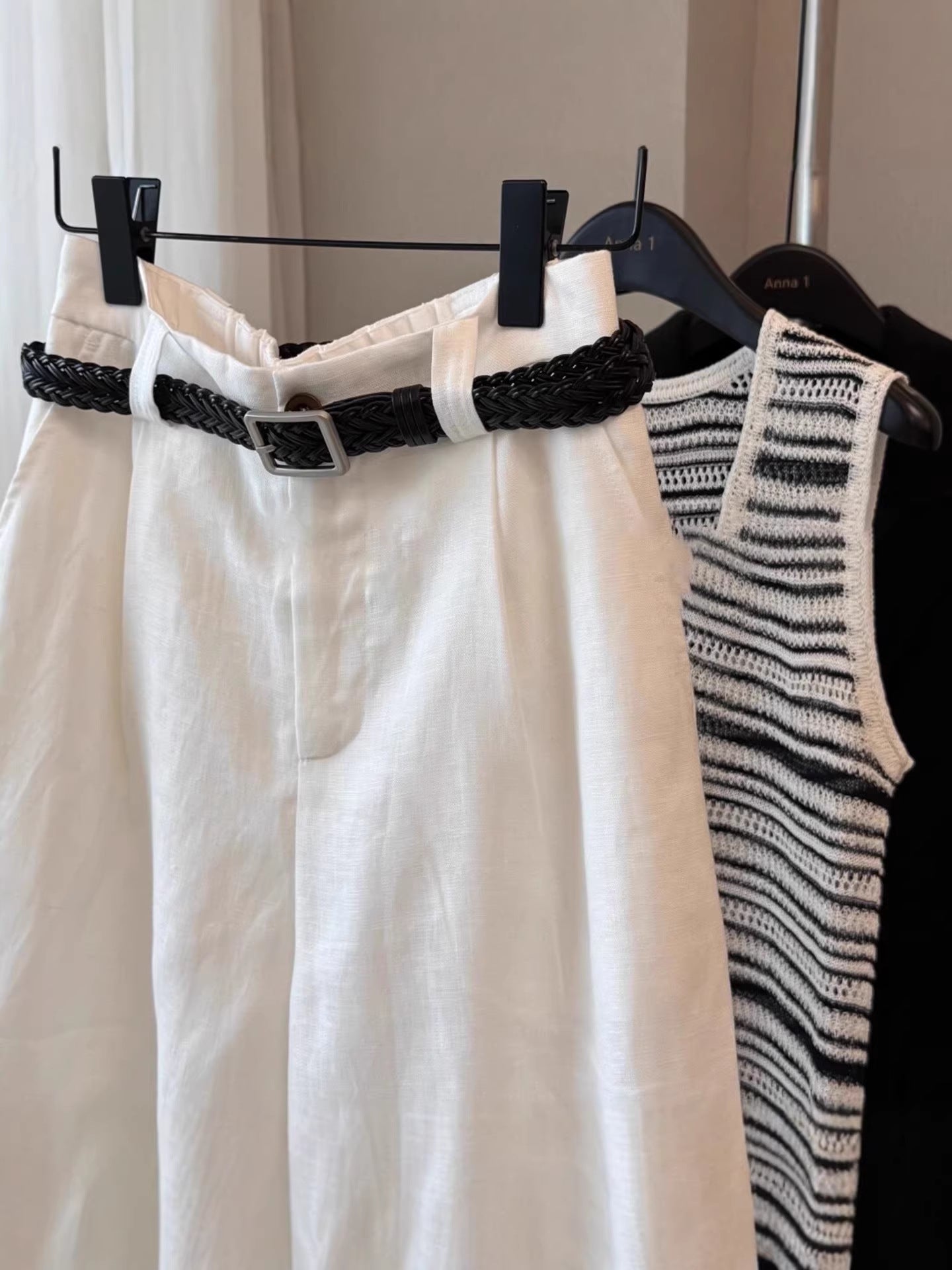 Summer Women's Linen Wide-Leg Shorts