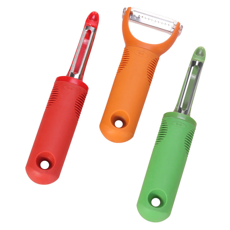 Rubber Plastic Handle Vegetable Fruit Peeler