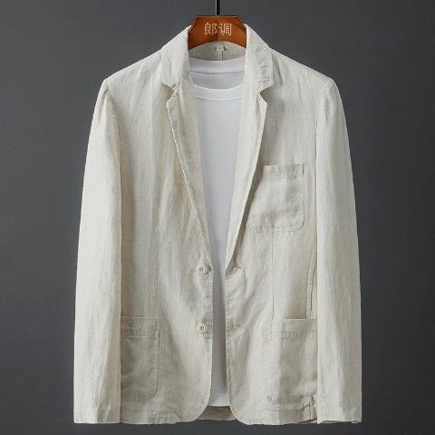 Elegant Linen business suit