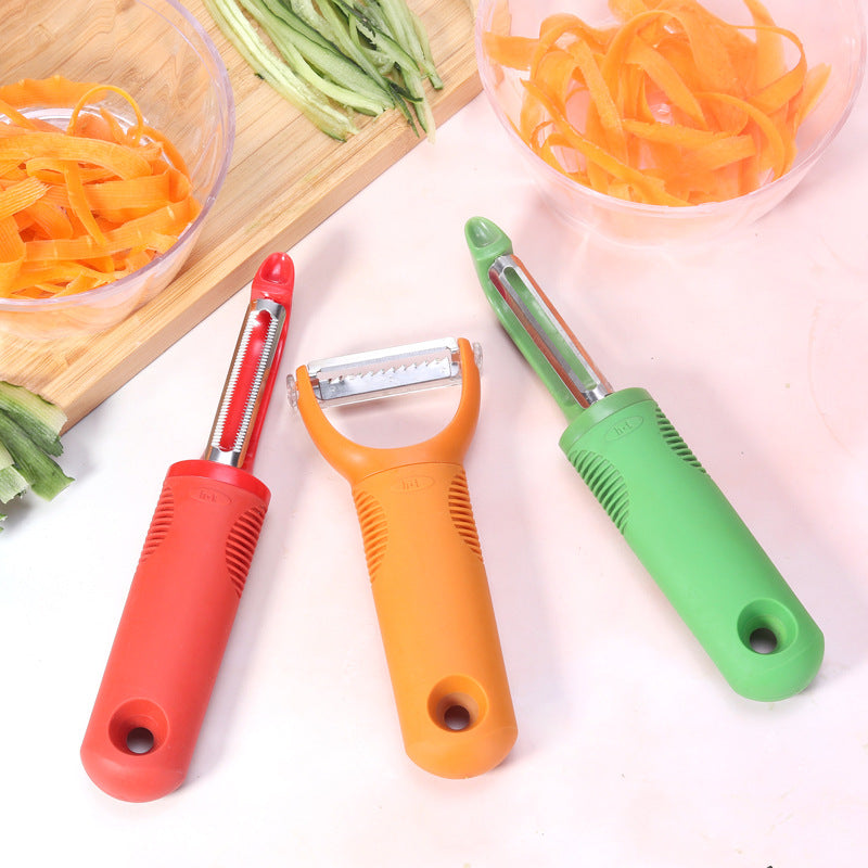 Rubber Plastic Handle Vegetable Fruit Peeler