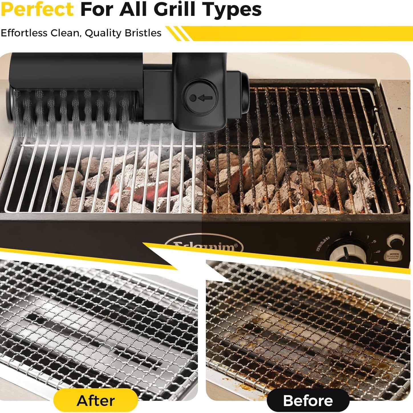 Electric BBQ Grill Brush