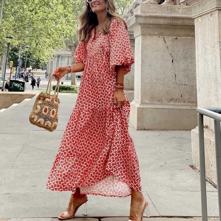 Solange Long Sleeve Maxi Dress